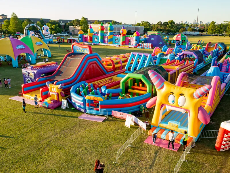 مواد برزنتی برای قلعه های بادی چیست؟