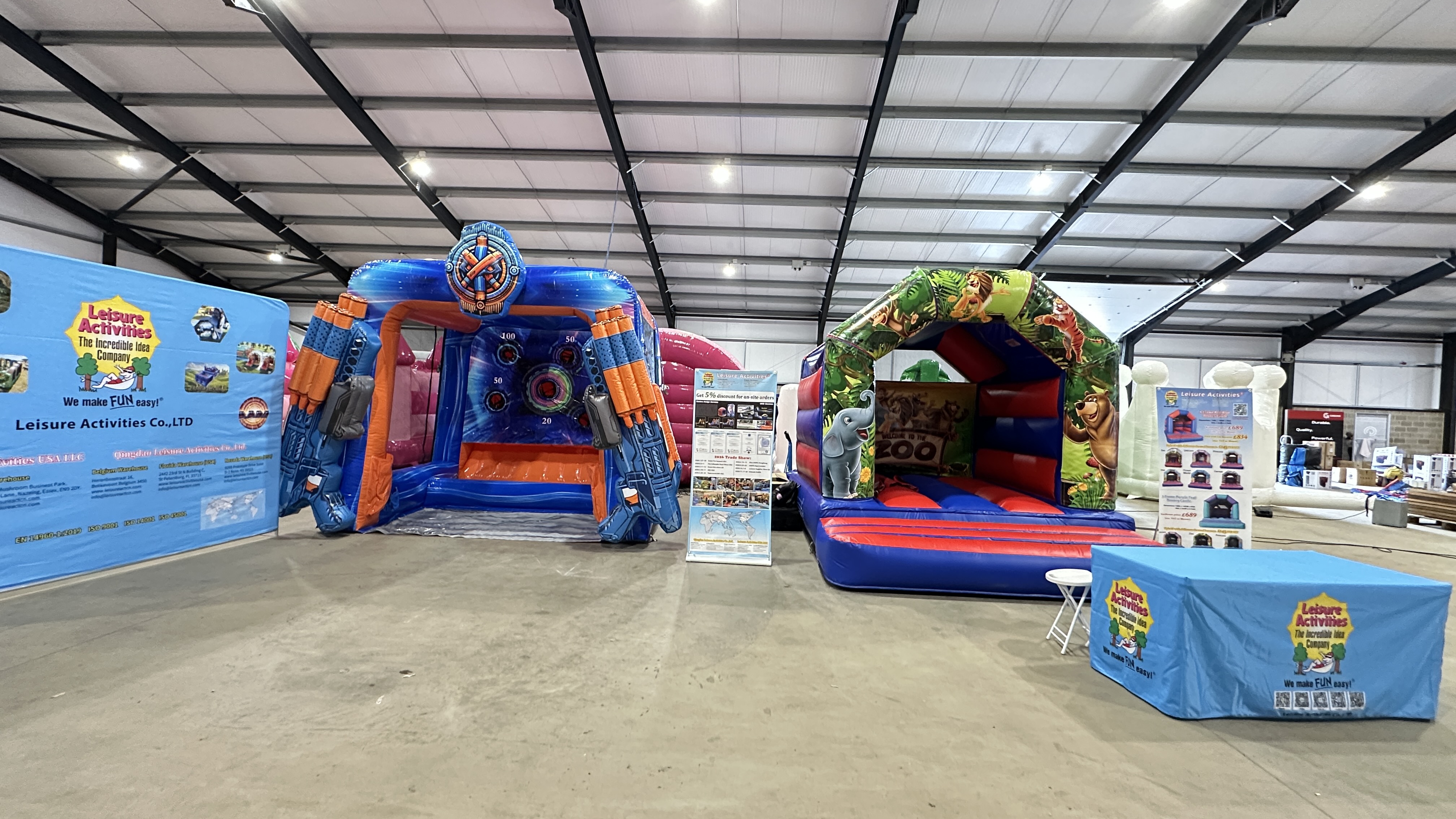 Gear Up for Fun در Event Hire Show 2026: Meet Leisure Activities in Booth 26