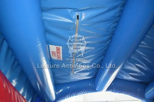 Mini Inflatable Bouncy Castle Jungle With Roof